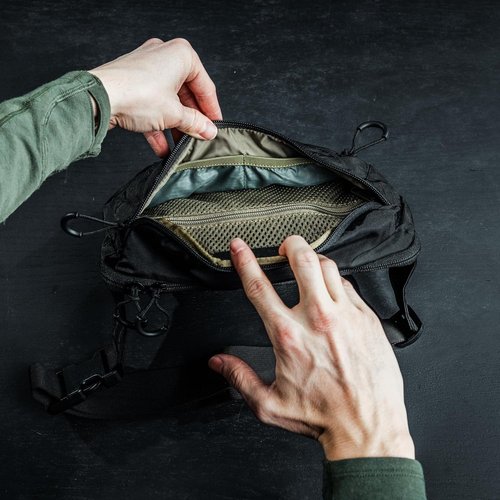 Eberlestock Bando Bag - Tactical Men's Fanny Pack with Adjustable Waist Belt & Zippered Pockets