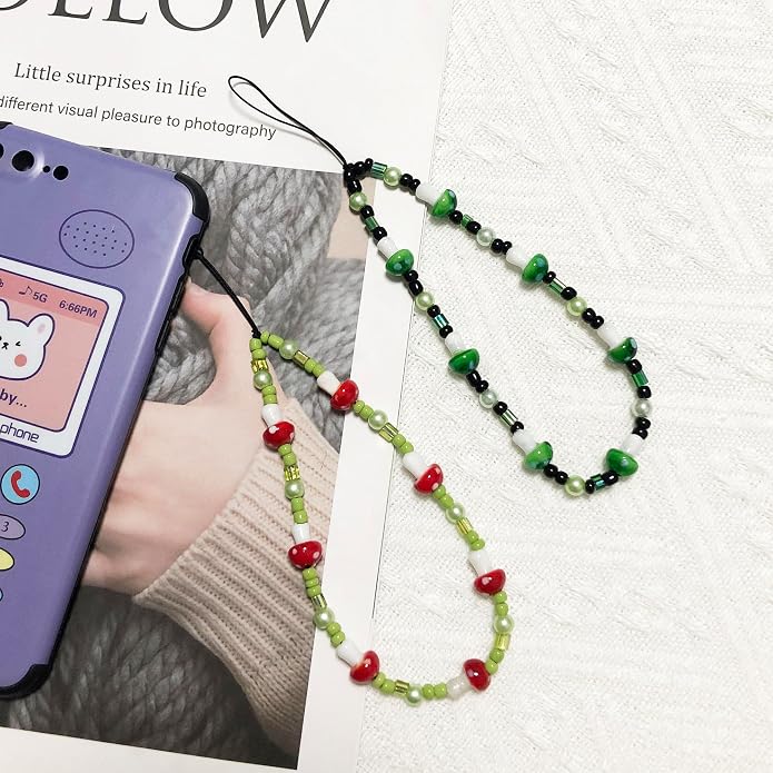 Phone Charm Strap Cute Phone Lanyard Wrist Strap Bracelet Accessories