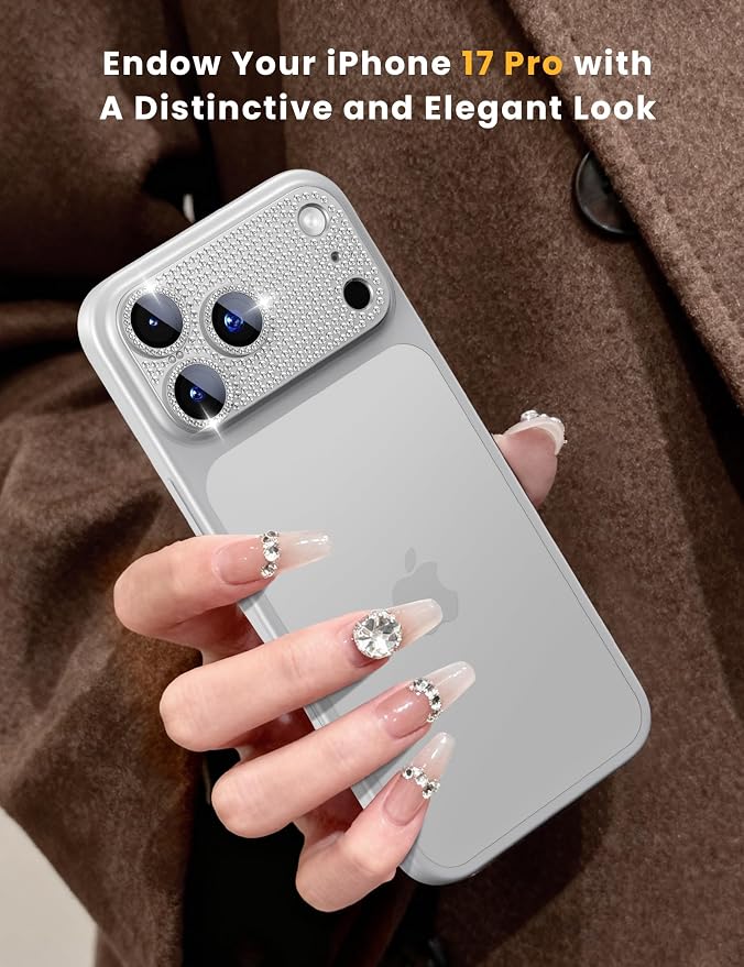Hoerrye Bling Diamond Camera Lens Protector