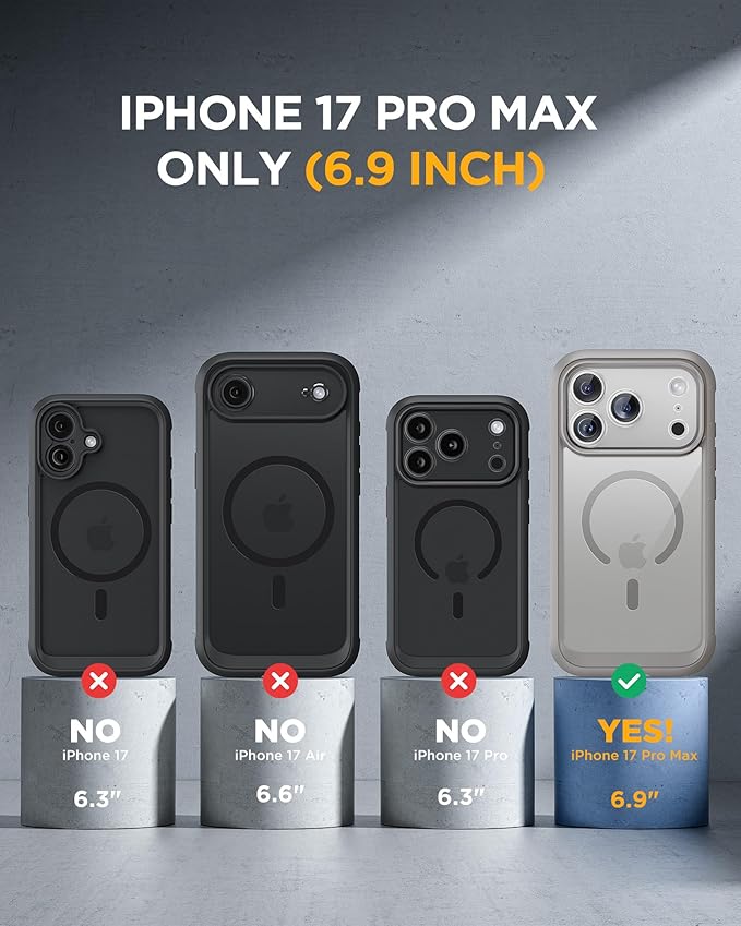 Miracase Magnetic for iPhone 17 Pro Max Case