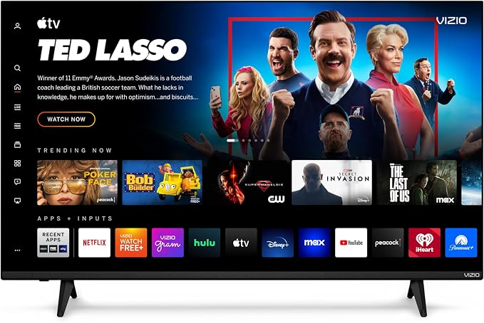 VIZIO 43-inch V-Series 4K LED HDR Smart TV w/Dolby Vision, WiFi 6E, Bluetooth Headphone Capable, AMD FreeSync & Alexa Compatibility, V435M-K04, 2023 Model