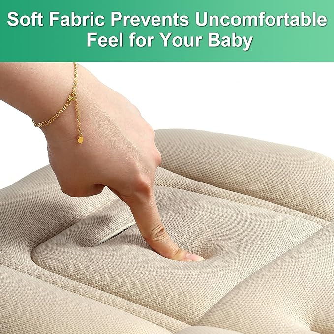 Baby Stroller Seat Liner for Most Stroller Models, Breathable Fabric Stroller Seat Liner Insert, Ensure Comfort and Support on The Go, Stroller Accessories for Toddler Aged 0-5 Years Old