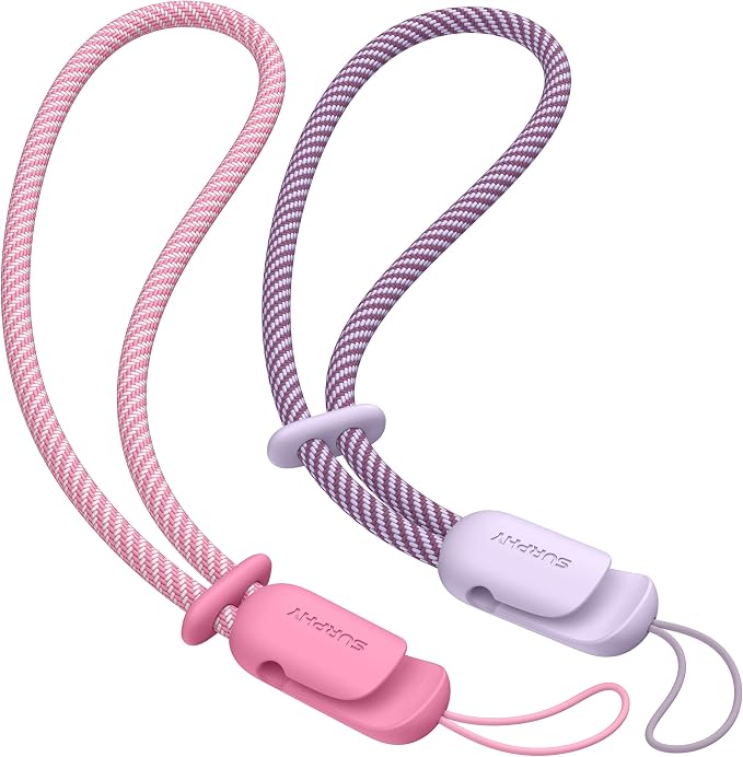 SURPHY 2 Pack Phone Lanyard for Cellphone Case, Phone Wrist Strap for Case