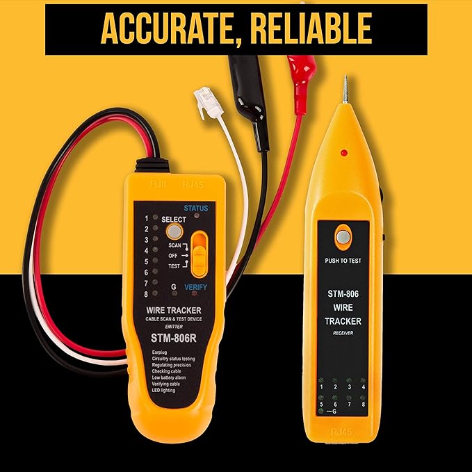 InstallerParts Network Tool Kit 15 In 1 (2 Pack)- RJ45 Crimper Tool Cat 5 Cat6 Cable Electrical Tester, Gauge Wire Stripper Cutting Twisting Tool, Ethernet Punch Down Tool, Screwdriver, Knife