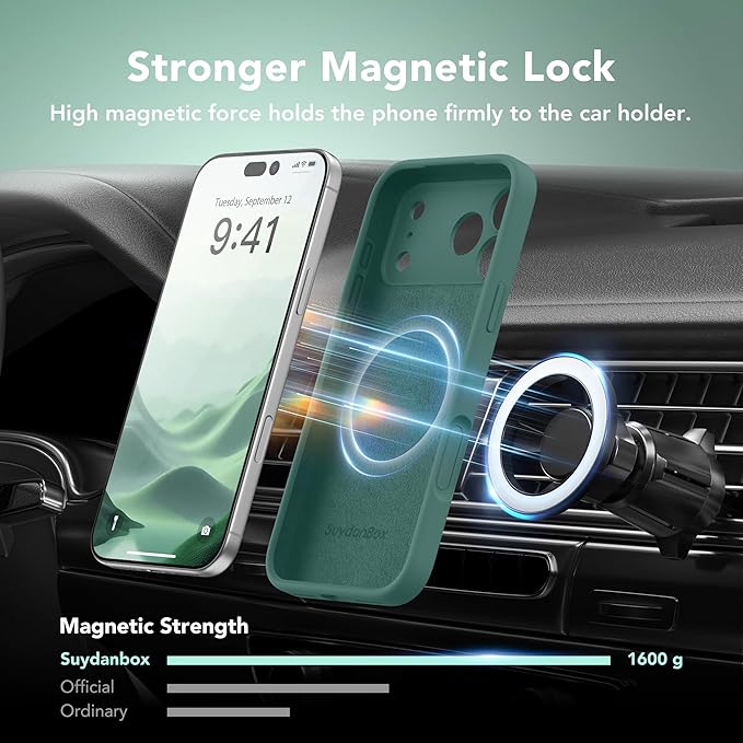 Magnetic for iPhone 17 Pro Case, Compatible
