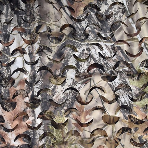 GRVCN Camo Netting - Camouflage Mesh for Hunting Blinds & Military Theme Decor | Bulk Roll Sunshade