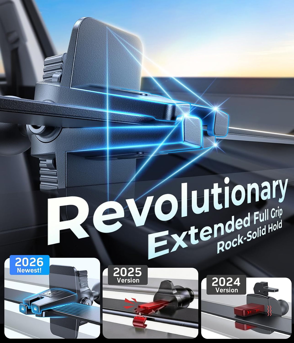 VICSEED 2026 Upgraded [86LBS Ultra-Powerful Suction] Car Phone Holder Mount