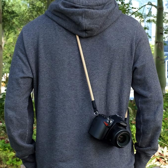 VKO Vintage Camera Neck Strap, Nylon Rope Camera Shoulder Straps