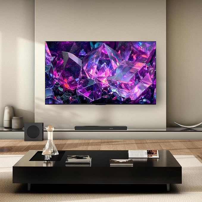 Hisense 100" E7 Cinema Series Hi-QLED Mini-LED 4K UHD Smart Fire TV (100E7SF, 2026 NEW) - Native 144Hz, AI Picture, Dolby Vision IQ · Atmos, FALD, HDR10+ Adaptive, MEMC, Alexa+