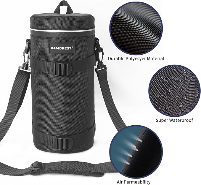 Camera Lens Case Lens Bag Compatible)