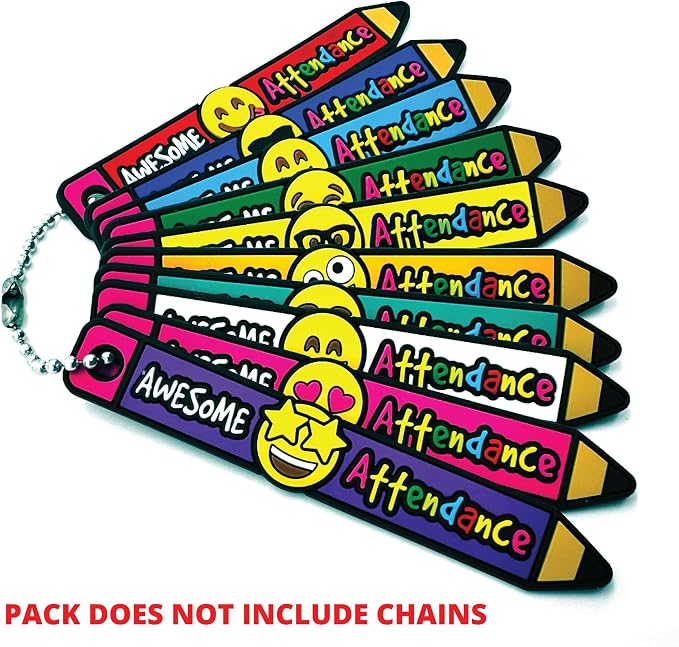Brag Sticks Awesome Attendance Value Pack: Wearable Incentives to Increase
