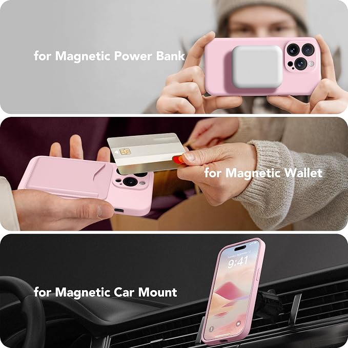 Magnetic for iPhone 13 Pro Max Case, Compatible