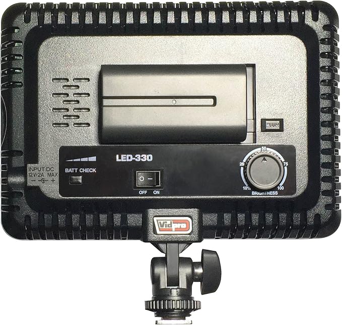 Vidpro LED-330 Photo and Video Light Kit