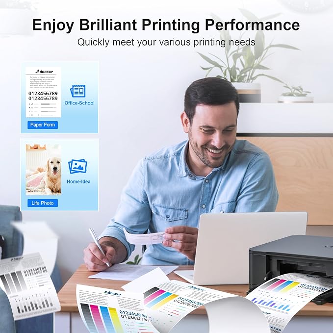 61XL Ink Cartridge Replacement for HP Ink 61 for HP 61 Ink Works