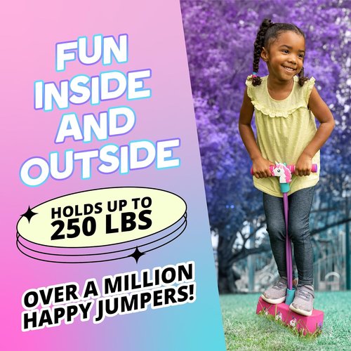 Flybar My First Foam Pogo Jumper - Safe & Fun Pogo Stick for Kids Ages 3+ | Supports Up to 250lbs