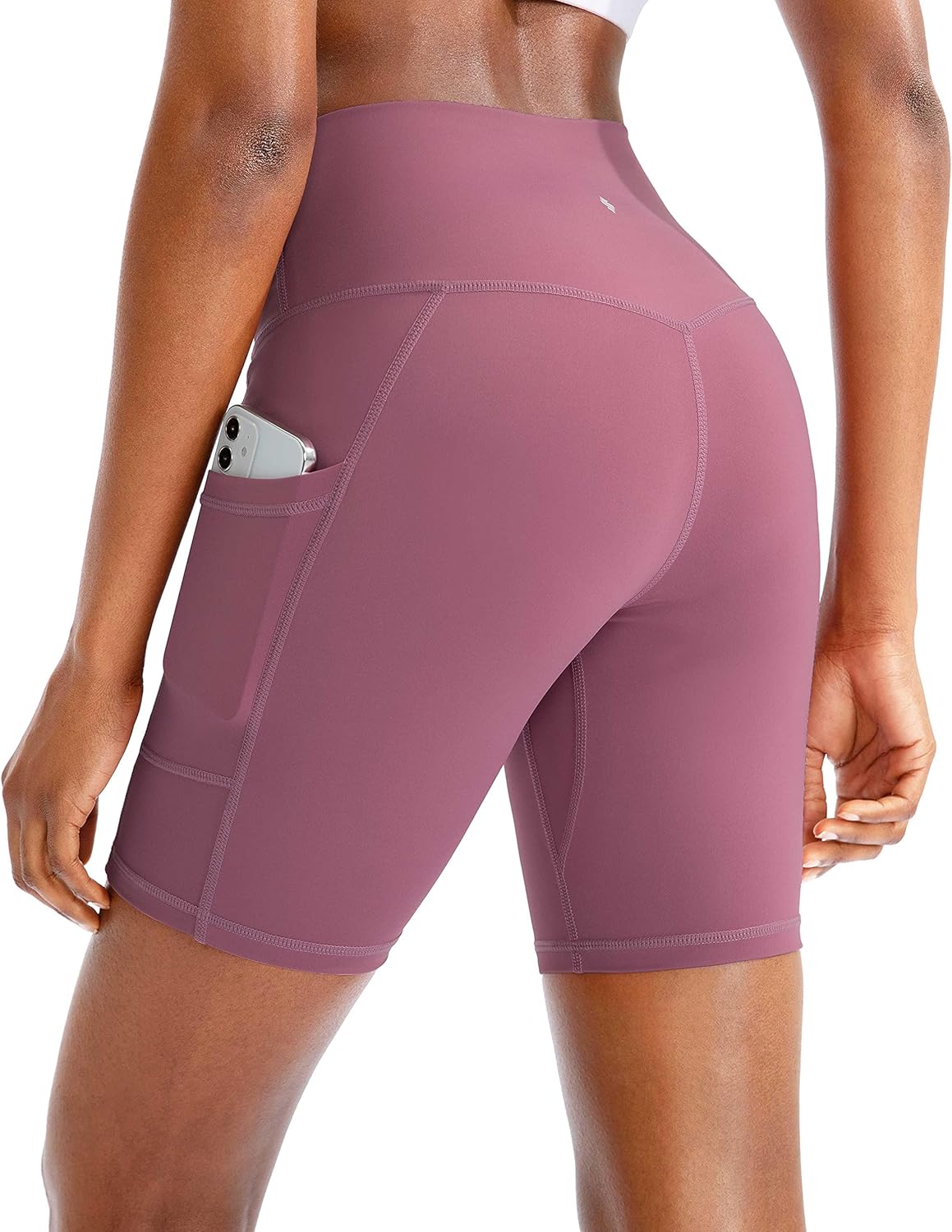 Soothfeel Women's High Waist Yoga Shorts - Tummy Control with Side Pockets | 5" & 3" Options