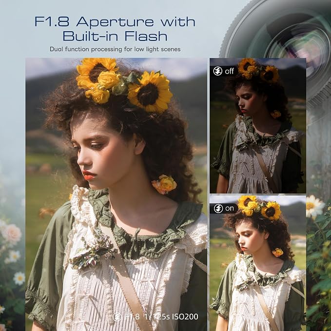 8K&64MP Digital Cameras for Photography&Video, Vlogging Camera for YouTube