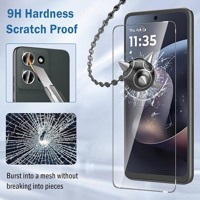 2+2 Pack for Moto G 2026/2025 Screen Protector