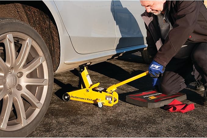 Performance Tool W1606 2 Ton (4,000 lbs.) Capacity Compact Trolley Jack