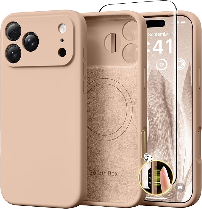 GolbinBox Magnetic for iPhone 17 Pro Max Case, Compatible