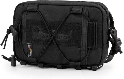 Mardingtop Molle Tactical Pouch - EDC Utility Bag with Shoulder Strap for Commuting & Hiking