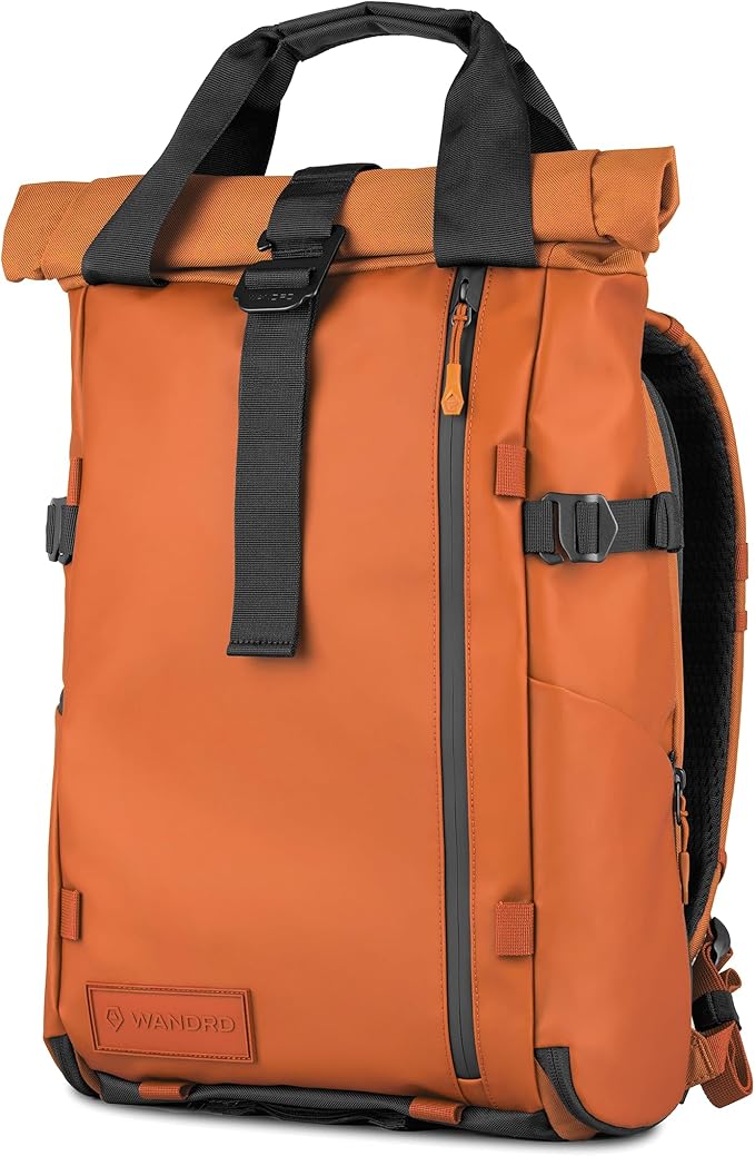 WANDRD PRVKE Rolltop 21L V4 Camera Backpack – Expandable Weatherproof Travel Bag
