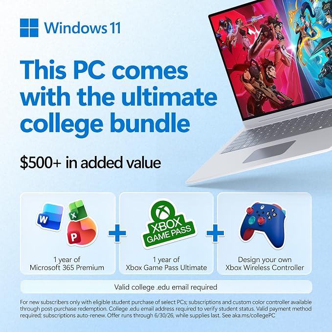 Dell 15.6" Laptop DC15250, FHD, Intel Core i5 1334U, Windows 11 Home | 1920x1080 Display, 120Hz, Intel UHD Graphics, DDR4, 512GB SSD, Wi‑Fi 6, Bluetooth, Backlit Keyboard, Platinum Silver