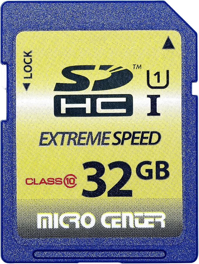 32GB Class 10 SDHC Flash Memory Card Full Size SD Card USH-I U1 Trail Camera