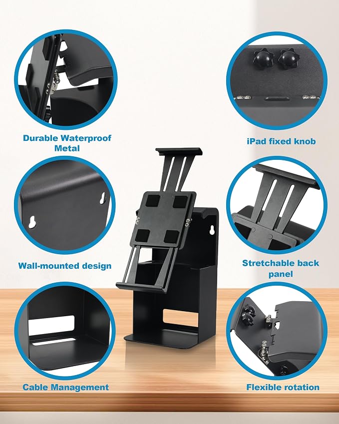 ZYWELL TS32 iPad Pos Stand Swivel