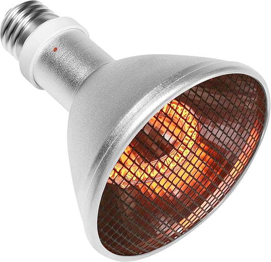 Deep Heat Projector - DHP 160W Infrared Reptile Heat Lamp Bulbs for Turtle Light Bearded Dragon Chicken Lizard Leopard Gecko Snake