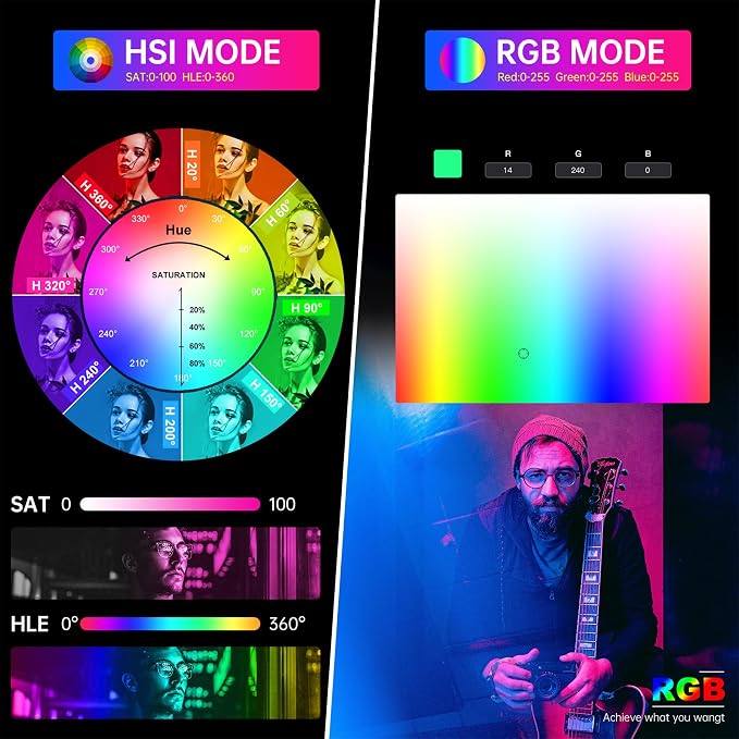 GVM Upgraded 680 RGB LED Video Light