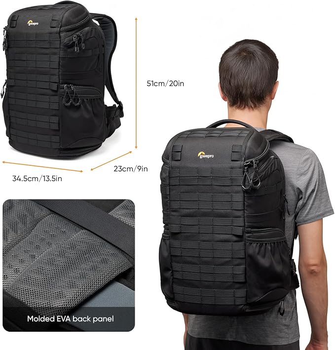 Lowepro ProTactic BP 450 AW III Camera Backpack, 4-point Access, Professional