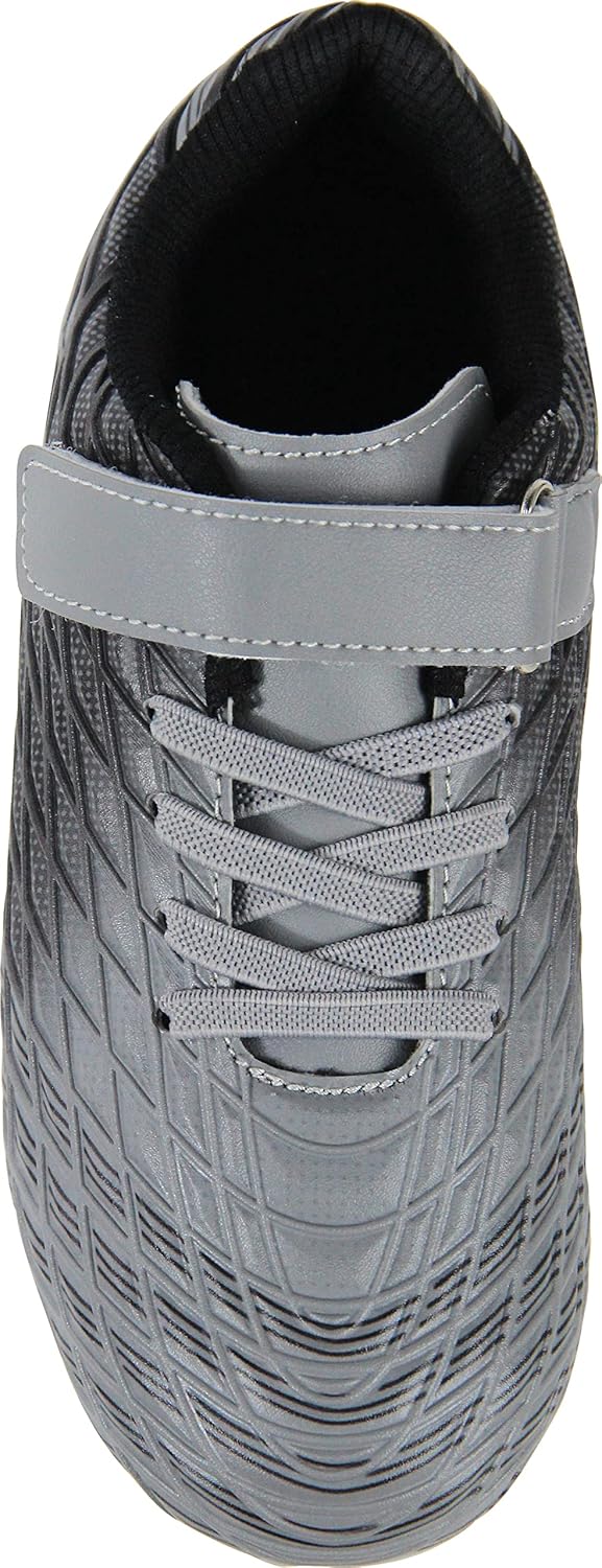 Skiennix Kids Soccer Cleats - Durable Outdoor Athletic Shoes for Firm Ground Play