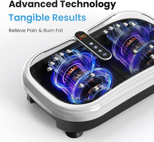 AXV Vibration Plate - Full Body Fitness Machine for Weight Loss | Shaking Exercise Platform