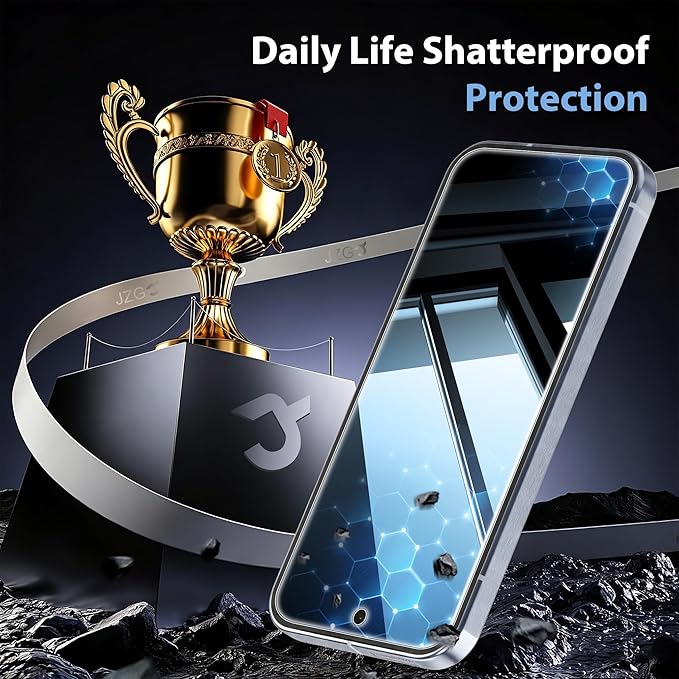 2 Pack for Google Pixel 10 Pro Privacy Screen Protector, 2 Pack Camera Protector