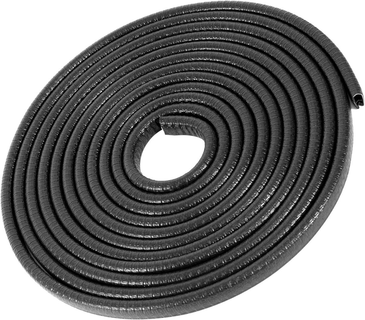 Car Door Edge Guards 64Ft(20M) Universal Rubber U Shape Edge Trim Car Door Protector Edge Guards Rubber Seal Protector for Most Car Rucks SUV Installation, No Glue Required, Black