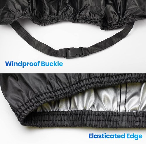 Favoto Waterproof Bike Cover - XXL Outdoor Protection for 2 Bikes | Sun, Rain, Dust & Wind Shield