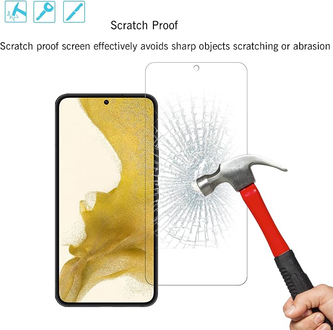 Ailun Screen Protector for Galaxy S22+/S22 Plus 5G 6.6 Inch Display 3Pack +