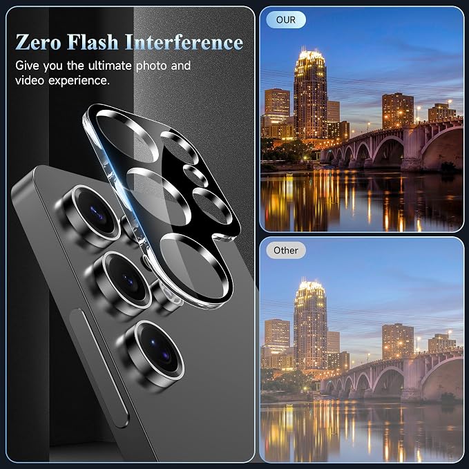 4 Pack Camera Lens Screen Protector