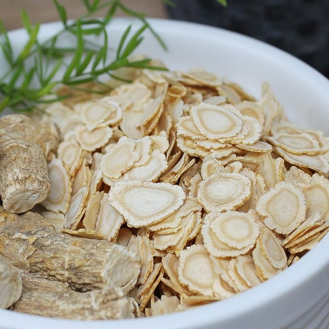 American Ginseng Slices from Wisconsin (Sliced Ginseng Root Wisconsin Grown!Most People Use It to Make Ginseng Tea! Good for Health! (American Ginseng Slices (Small Round), 4 Packs of 1 Pound)