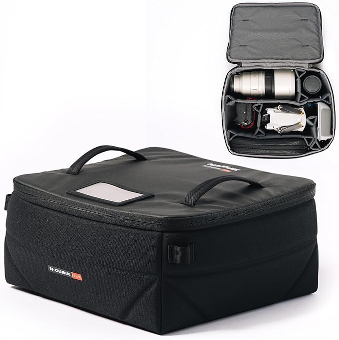 NANUK N-Cubik 13M Camera Bag Insert – Medium Water-Resistant Cube – Shockproof