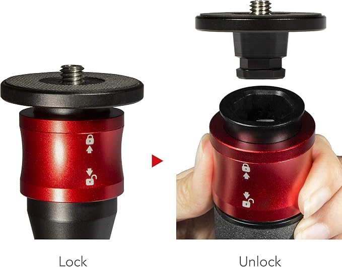 IFOOTAGE Quick Release Plate Cobra 2 Camera Monopod