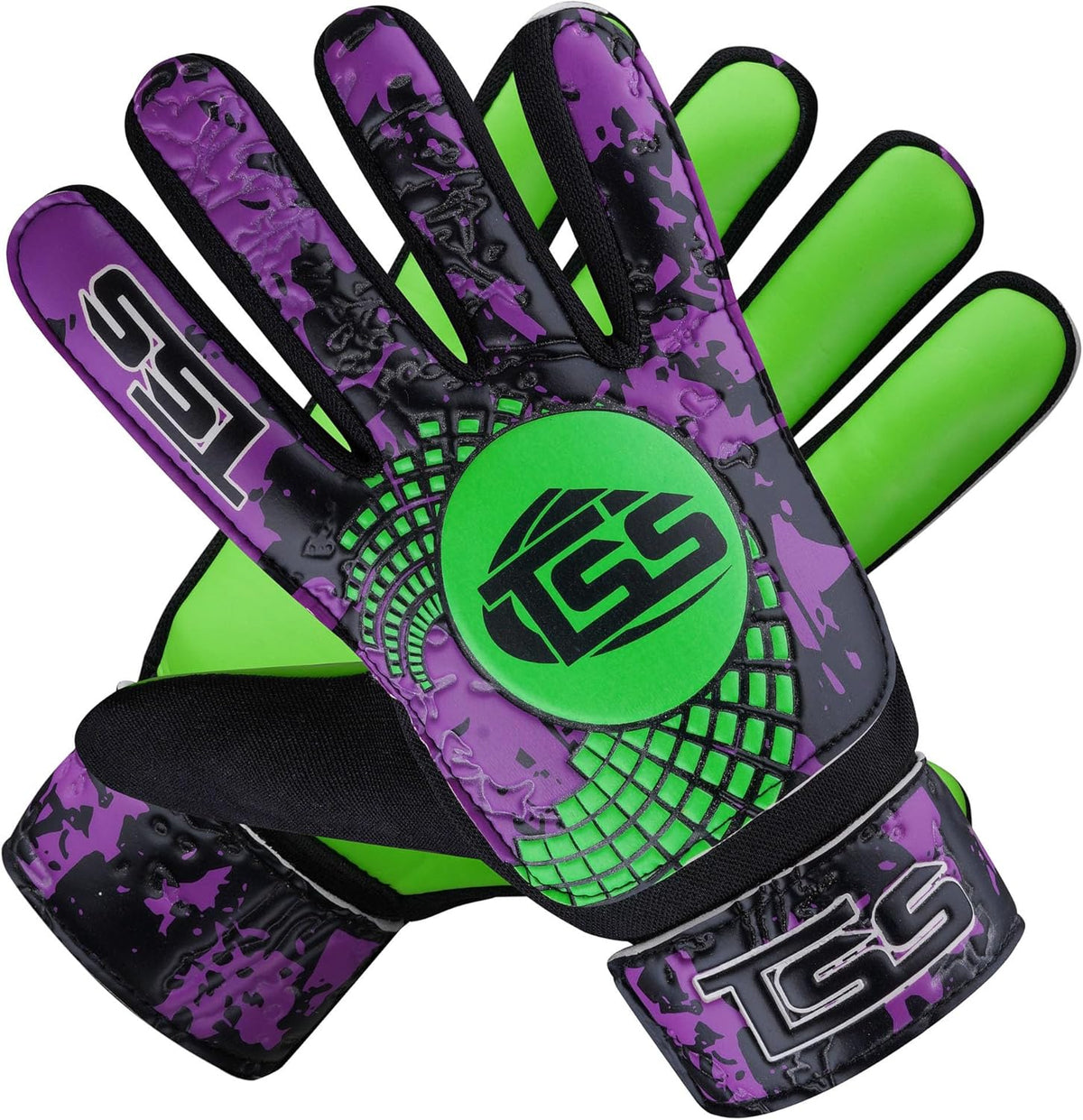 Regine Switzerland Soccer Goalie Gloves - Youth & Adult Football Keeper Gloves with Double Wrist Protection & 4mm Anti-Slip Grip