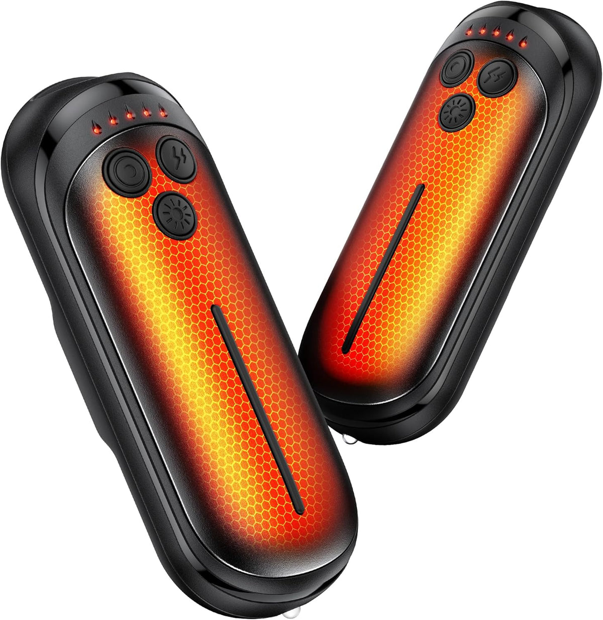Skiennix Rechargeable Hand Warmers - 6000mAh Portable 2-in-1 Electric Warmers for Outdoor Use | Ideal for Camping & Hunting