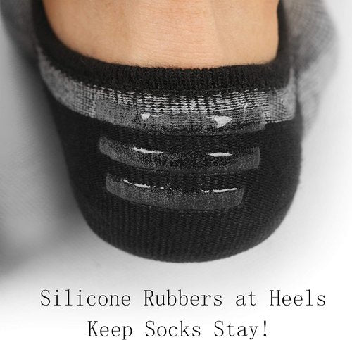 Mottee&Zconia No Show Ankle Socks - Anti-Skid Cotton for Men | Comfortable Low Cut Design