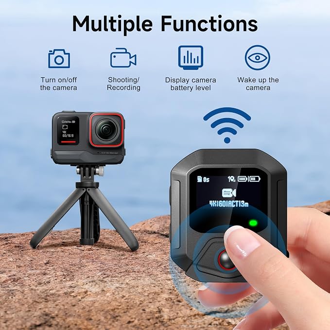 GPS Remote Control for Insta360 X5/X4/X4 Air X3/Go 3S/ACE pro 2/ACE Pro/ONE X2