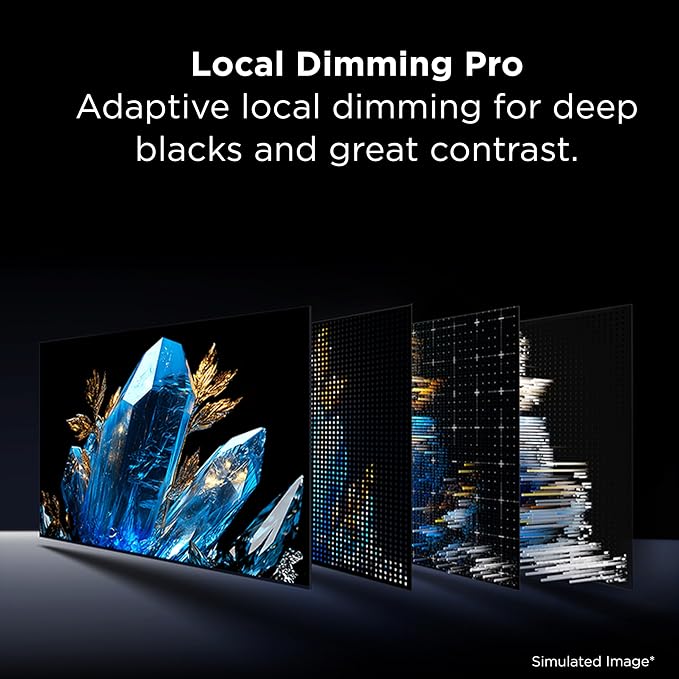 TCL 85 Inch Class QM64L Series | Mini LED QLED 4K HDR Smart Fire TV | 85QM64L, 2026 | 120Hz-144Hz High Brightness, Dolby Vision Atmos, Alexa+ Voice Remote AI Streaming Television | Amazon Exclusive