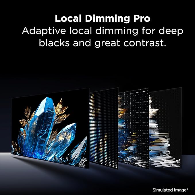 TCL 75 Inch Class QM64L Series | Mini LED QLED 4K HDR Smart Fire TV | 75QM64L, 2026 | 120Hz-144Hz High Brightness, Dolby Vision Atmos, Alexa+ Voice Remote AI Streaming Television | Amazon Exclusive