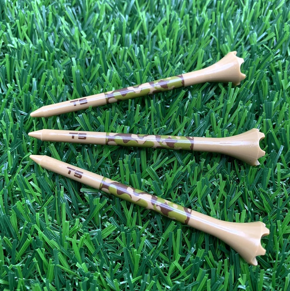 TRUESTRIKE Premium Golf Tees - Durable 3¼" & 2¾" Plastic Performance Tees (100 Pack) - Made in USA