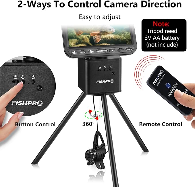 FishPRO Positioner for Underwater Fishing Camera